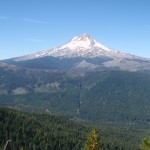 view of mt hood from cooks meadow extension trail