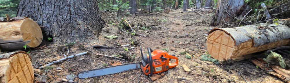 mt hood single track trail work