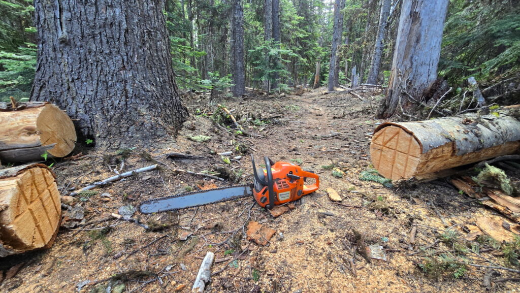 mt hood single track trail work