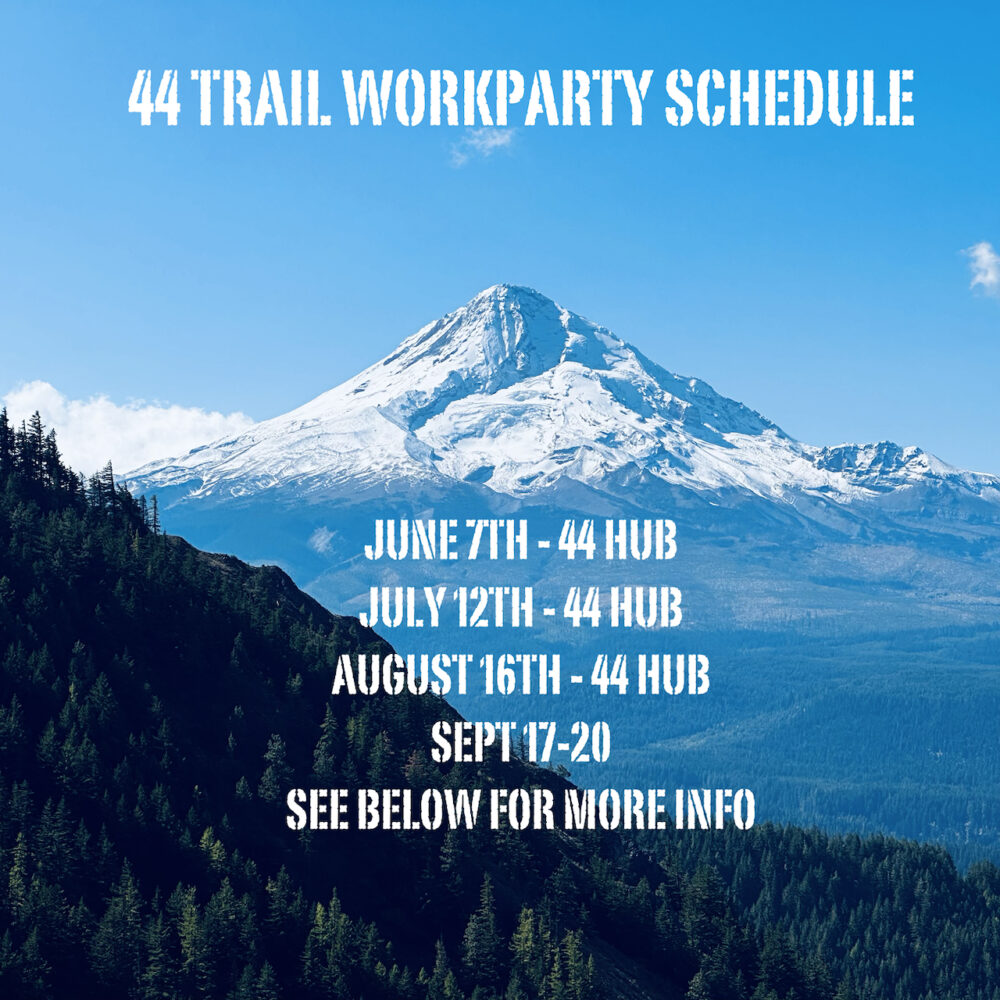 44T - 2026 Work Party Schedule